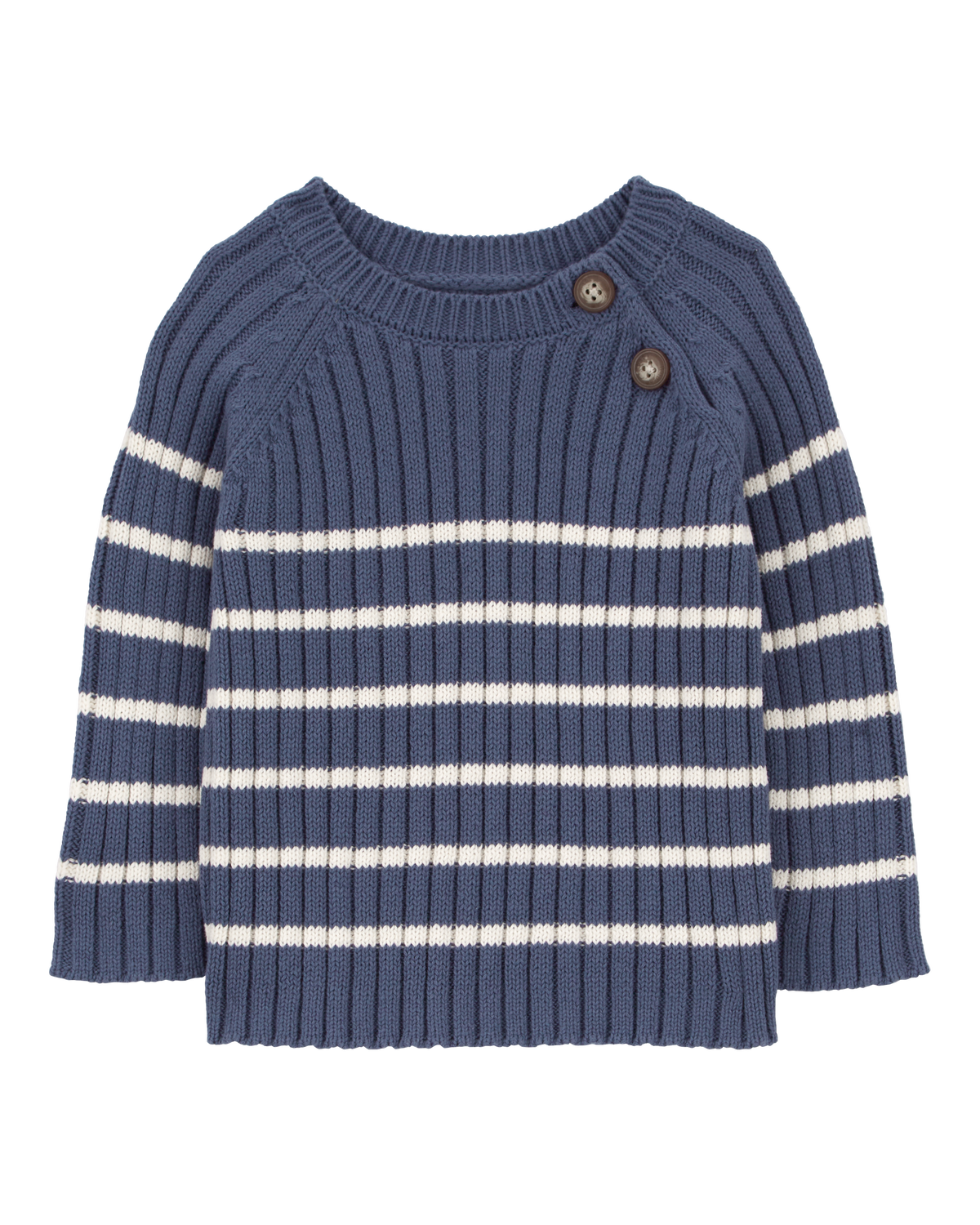 気になる対象商品 Knit Sweater Ribbed Snug-Fit Striped Baby Top OshKosh - タイヤ・ホイール