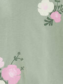 Green - Toddler Flower Graphic Tee, Selected