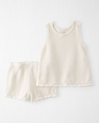 Product image 1 of Kid 2-Piece Organic Cotton Sweater Knit Set