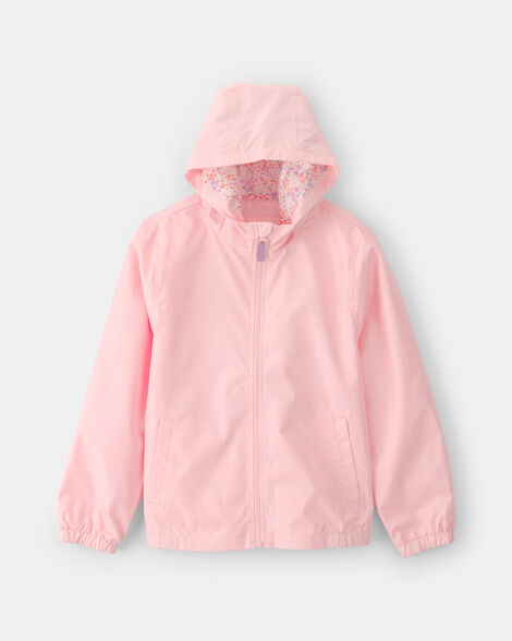 girls windbreaker - pink