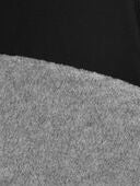 Grey/Black - Kid Zip-Up Fleece Jacket, Selected