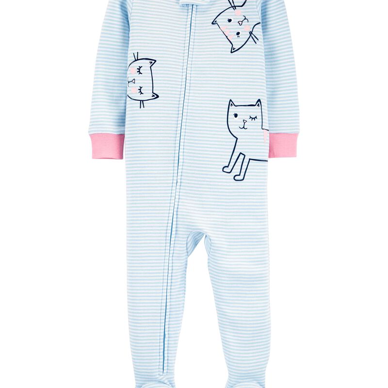 1 Piece 100 Snug Fit Cotton Footie Pjs Carters Com