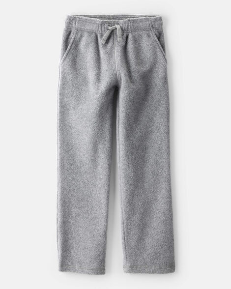 boys fleece joggers - grey
