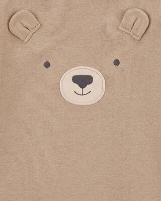 Product image 2 of Baby 4-Pack Bear Long-Sleeve Bodysuits