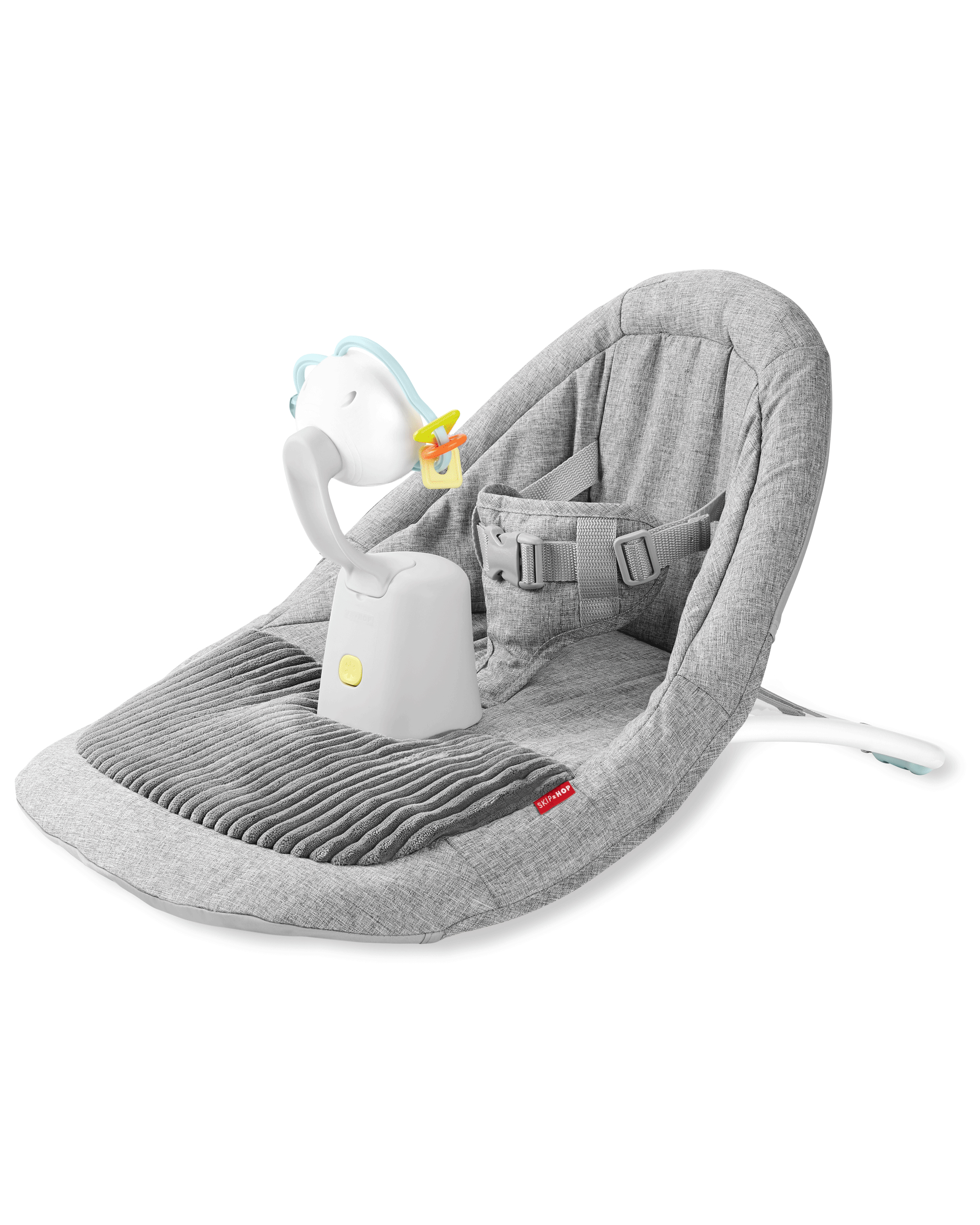 Product image 2 of Silver Lining Cloud Upright Activity Floor Seat - Grey