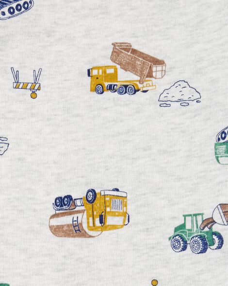  Product image 2 of Baby Boy 5-Pack Construction Short-Sleeve Bodysuits