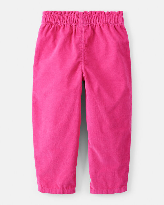 Product image 2 of Toddler Girl Heart Pocket Barrel Pants - Pink