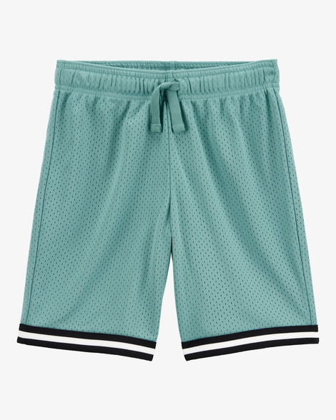 Boys Fan-Favorite Basketball Mesh Short - Teal
