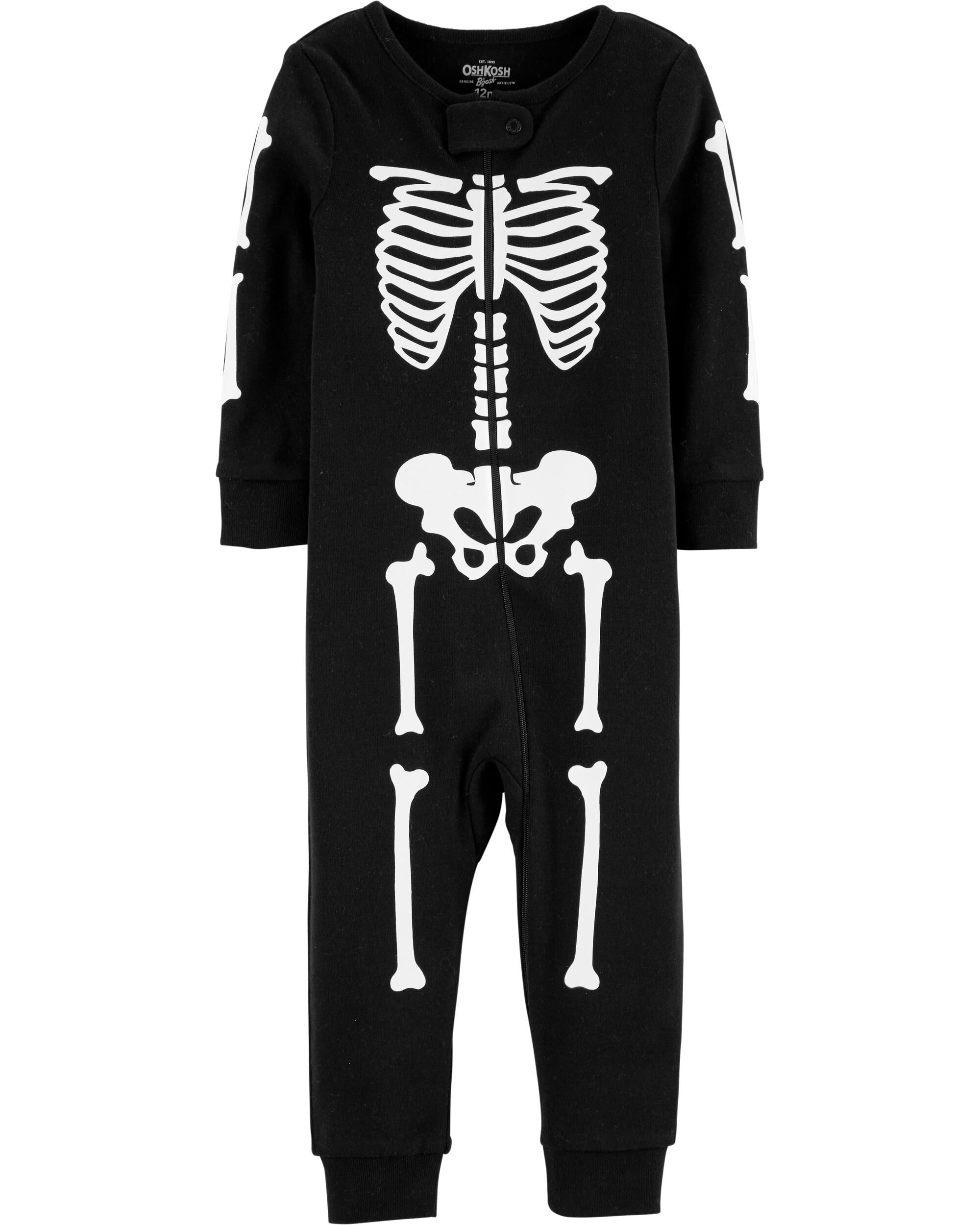 carters skeleton pajamas