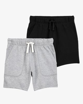 Product image 1 of Kid 2-Pack Pull-On French Terry Shorts