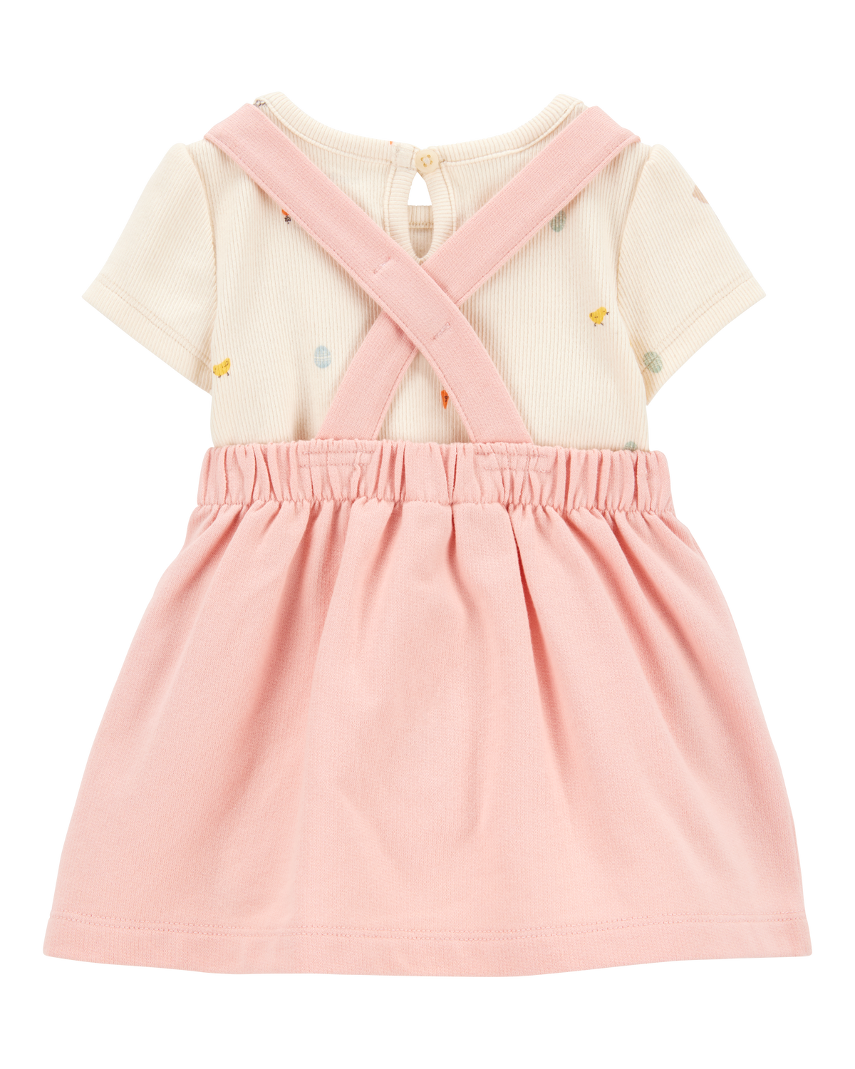 Baby 2-Piece Bunny Bodysuit & Jumper Set - Pink