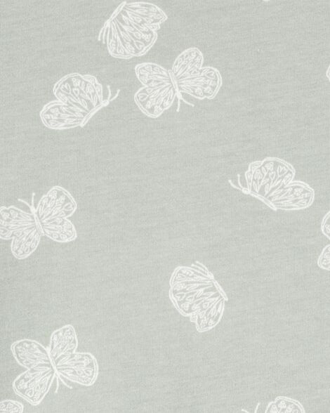  Product image 3 of Kid Floral Short-Sleeve Dress - Green