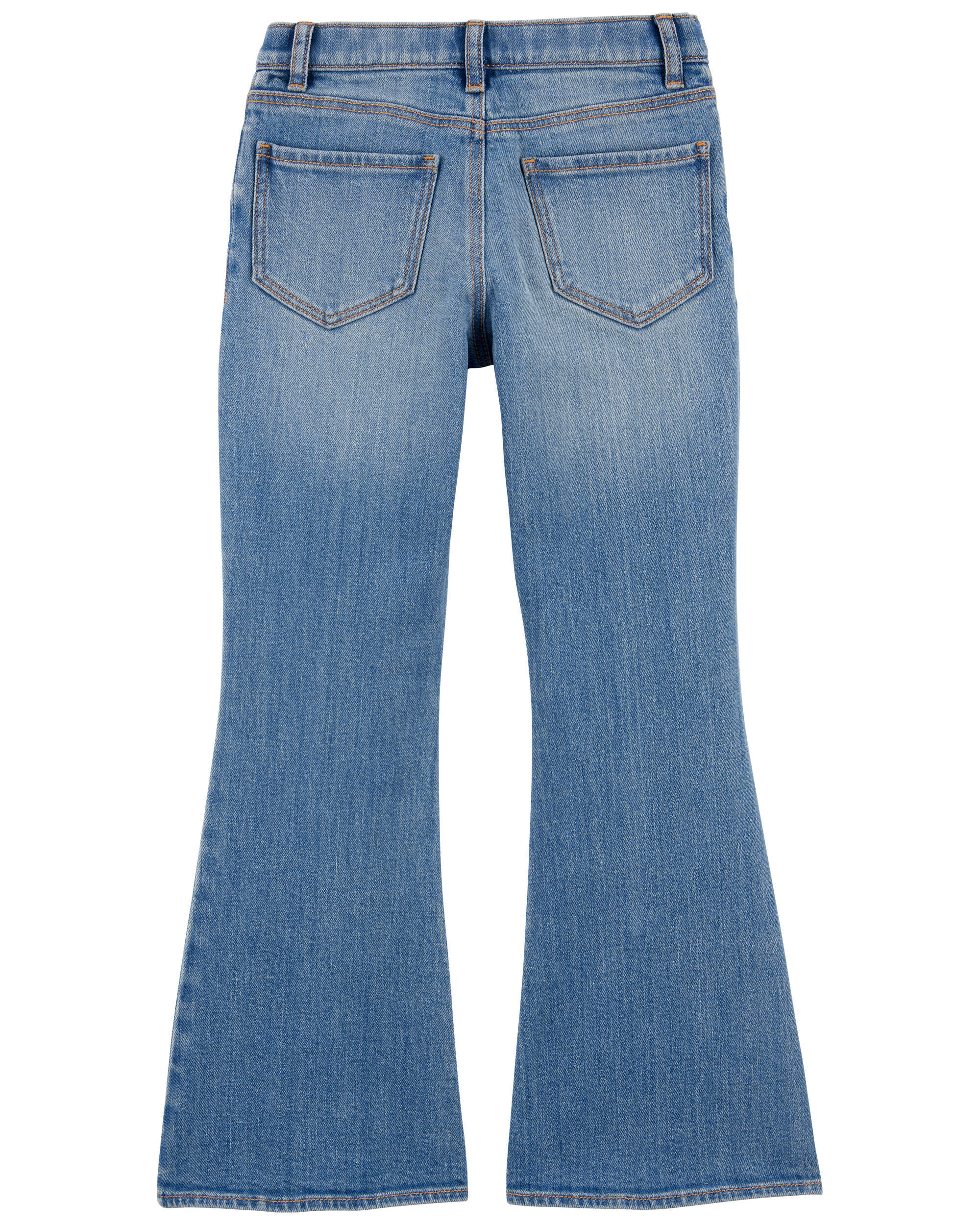 Kid High-Rise Split Hem Iconic Denim Jeans - OshKosh | Carter's