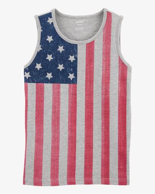 Product image 1 of Kid 4th Of July American Flag Tank
