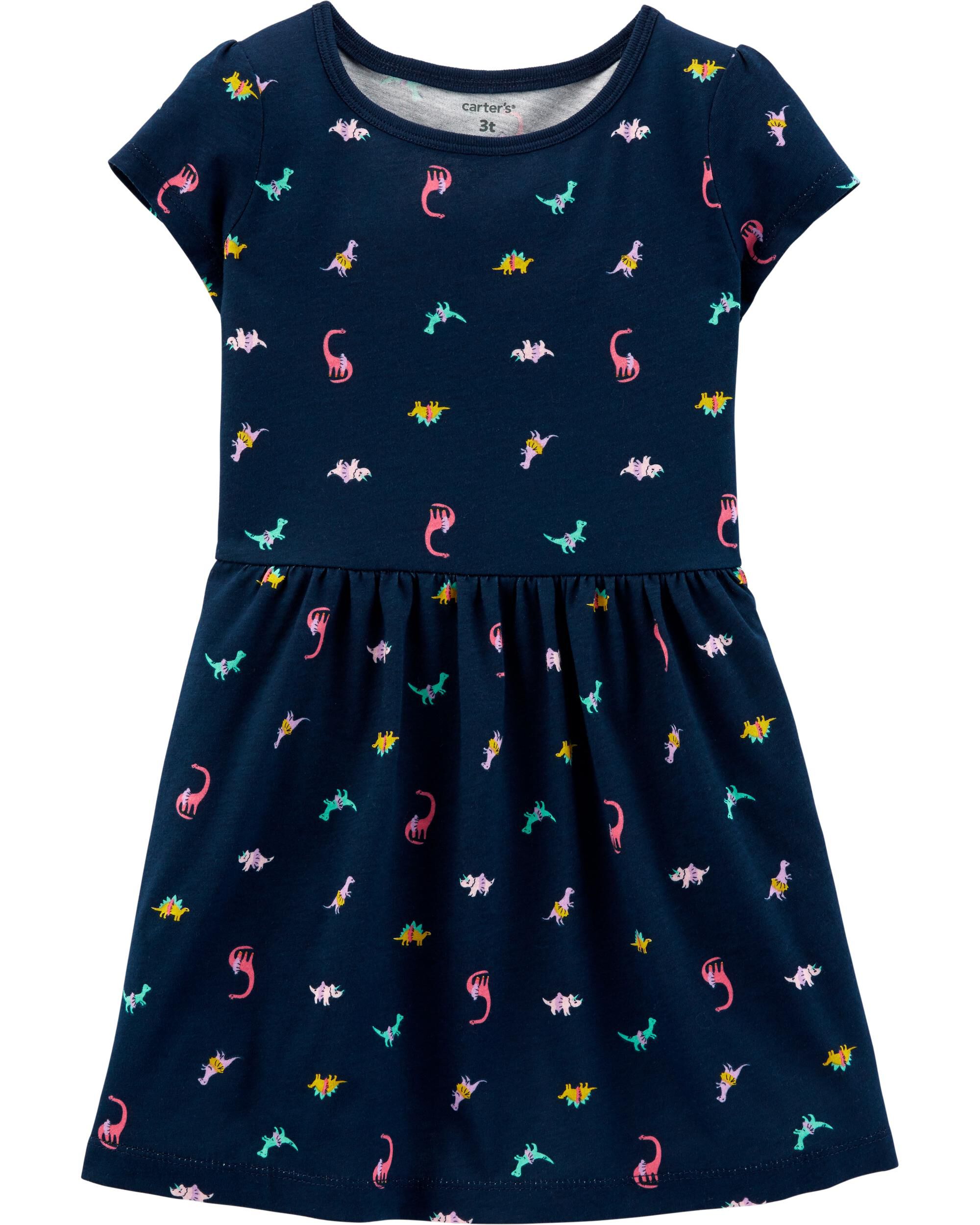 carters dinosaur dress