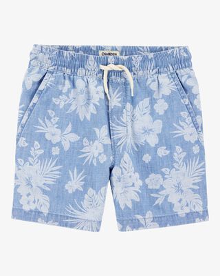 Product image 1 of Kid Pull-On Bermuda Shorts - Blue