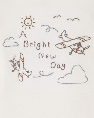 Product image 2 of Baby 4-Piece Airplane Outfit Set