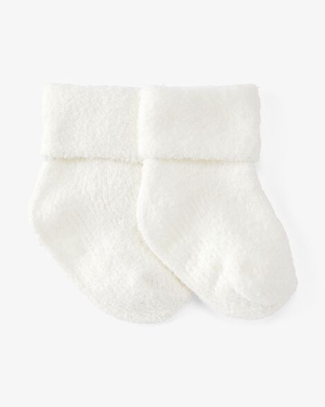  Product image 1 of Baby 4-Pack Foldover Chenille  Booties