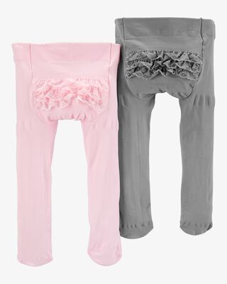 Product image 1 of Baby 2-Pack Tights