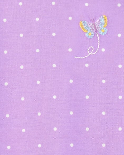  Product image 2 of Kid 2-Pack Butterfly Nightgowns - Purple