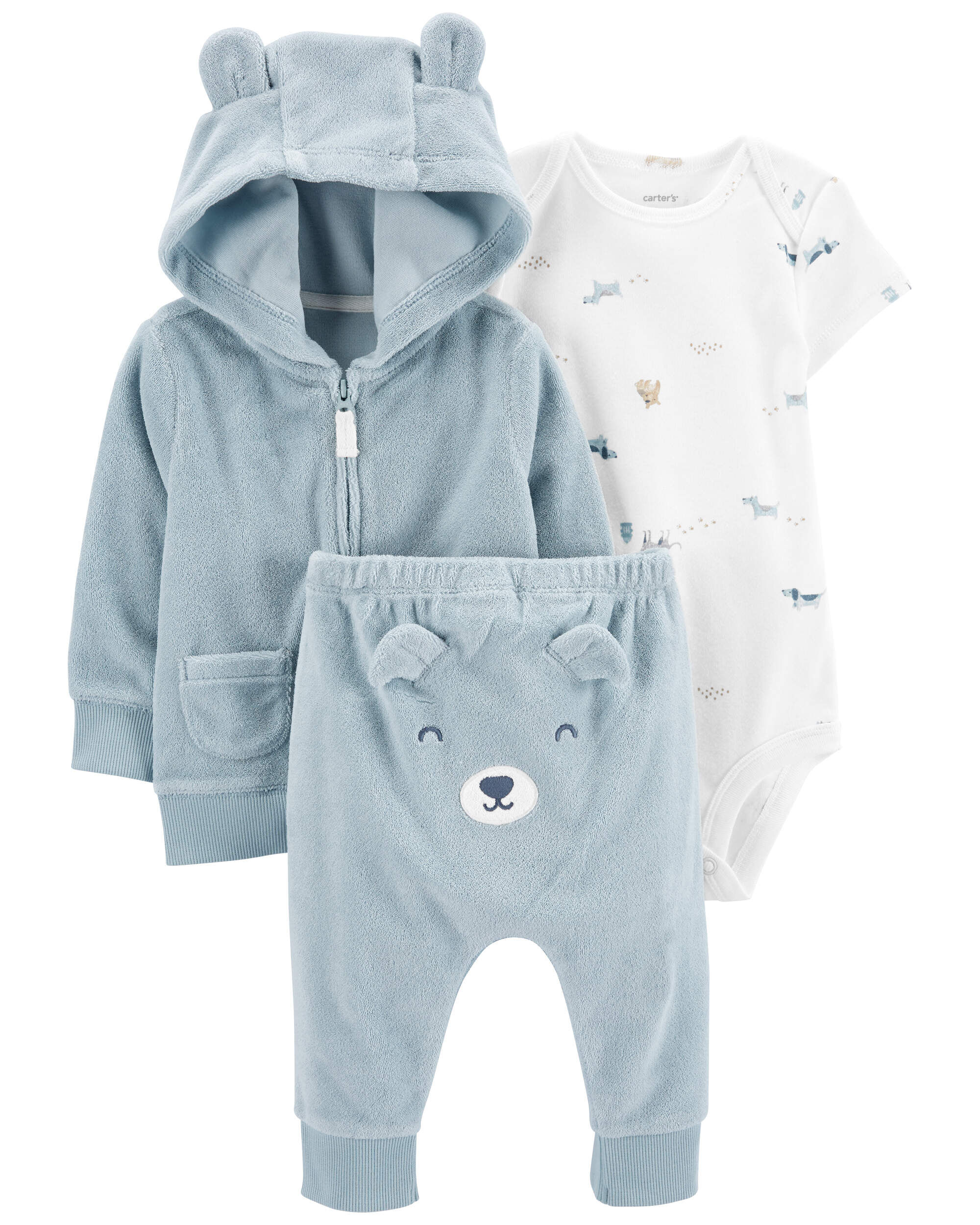 Bear Little Cardigan Set | carters 