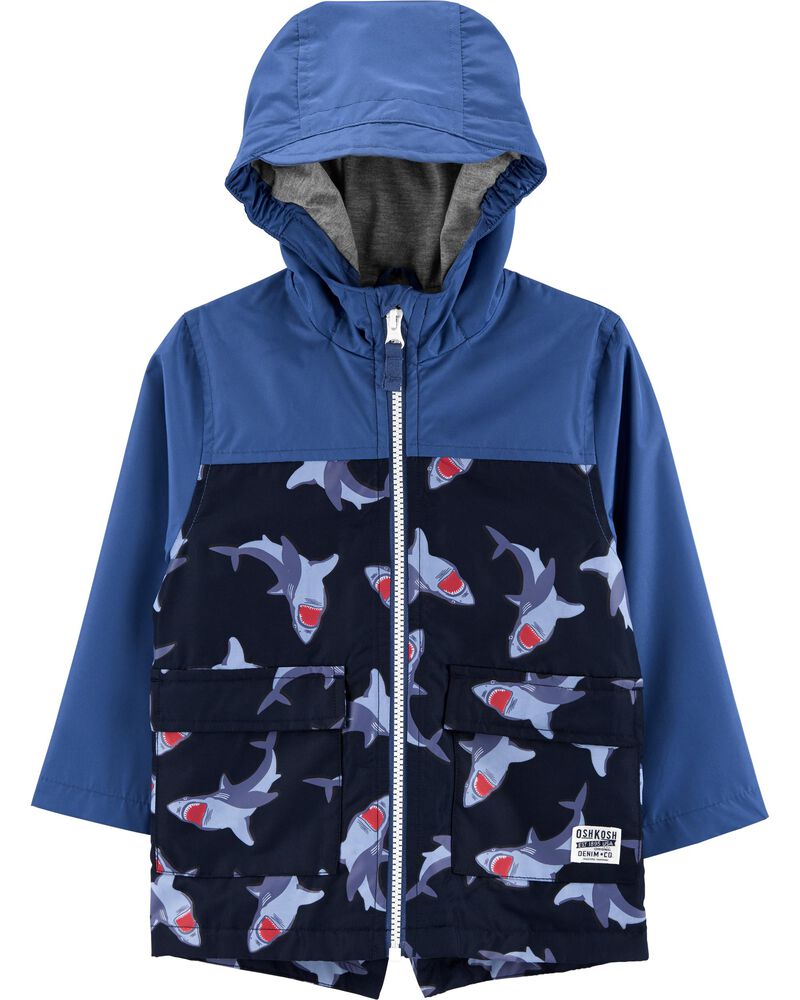 Shark Color Change Rain Jacket Carters Com