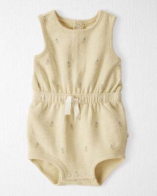 Product image 1 of Baby Girl Organic Cotton Pineapple-Print Romper