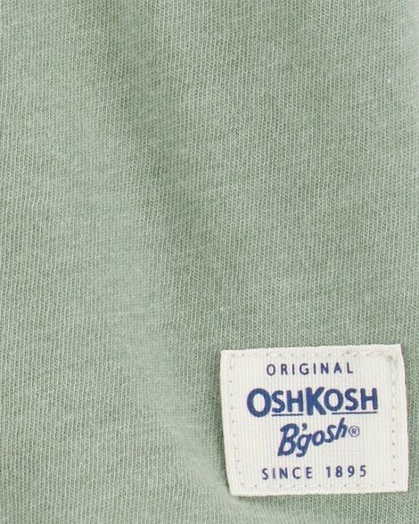  Product image 2 of Toddler Pocket Henley Tee - Green