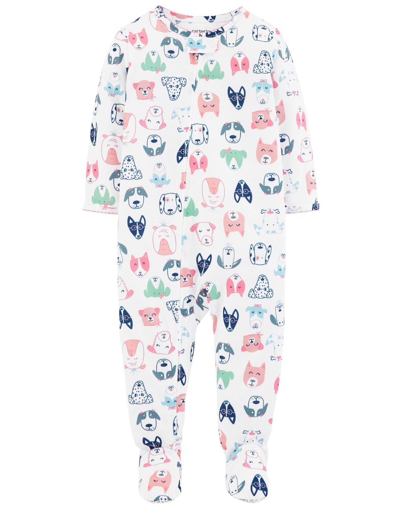 1-Piece Dog Poly PJs | carters.com