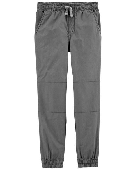  Product image 1 of Kid Elastic Waist Poplin Joggers