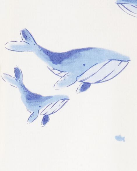  Product image 3 of Baby 1-Piece Whale PurelySoft Footie Pajamas