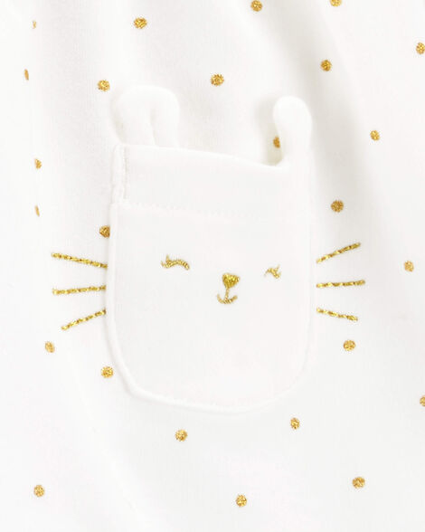  Product image 4 of Baby Polka Dot Fleece Dress