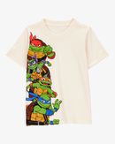 Toddler Teenage Mutant Ninja Turtles Short-Sleeve Tee - Cream