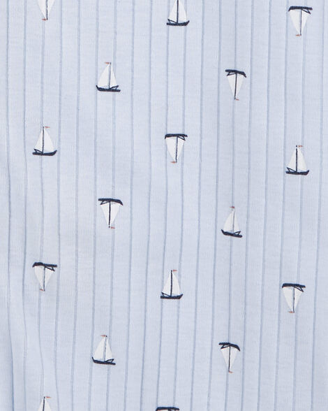 Product image 2 of Baby Sailboat 2-Way Zip Wearable Blanket