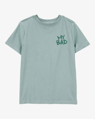Product image 1 of Kid My Bad Short-Sleeve Graphic Tee - Green