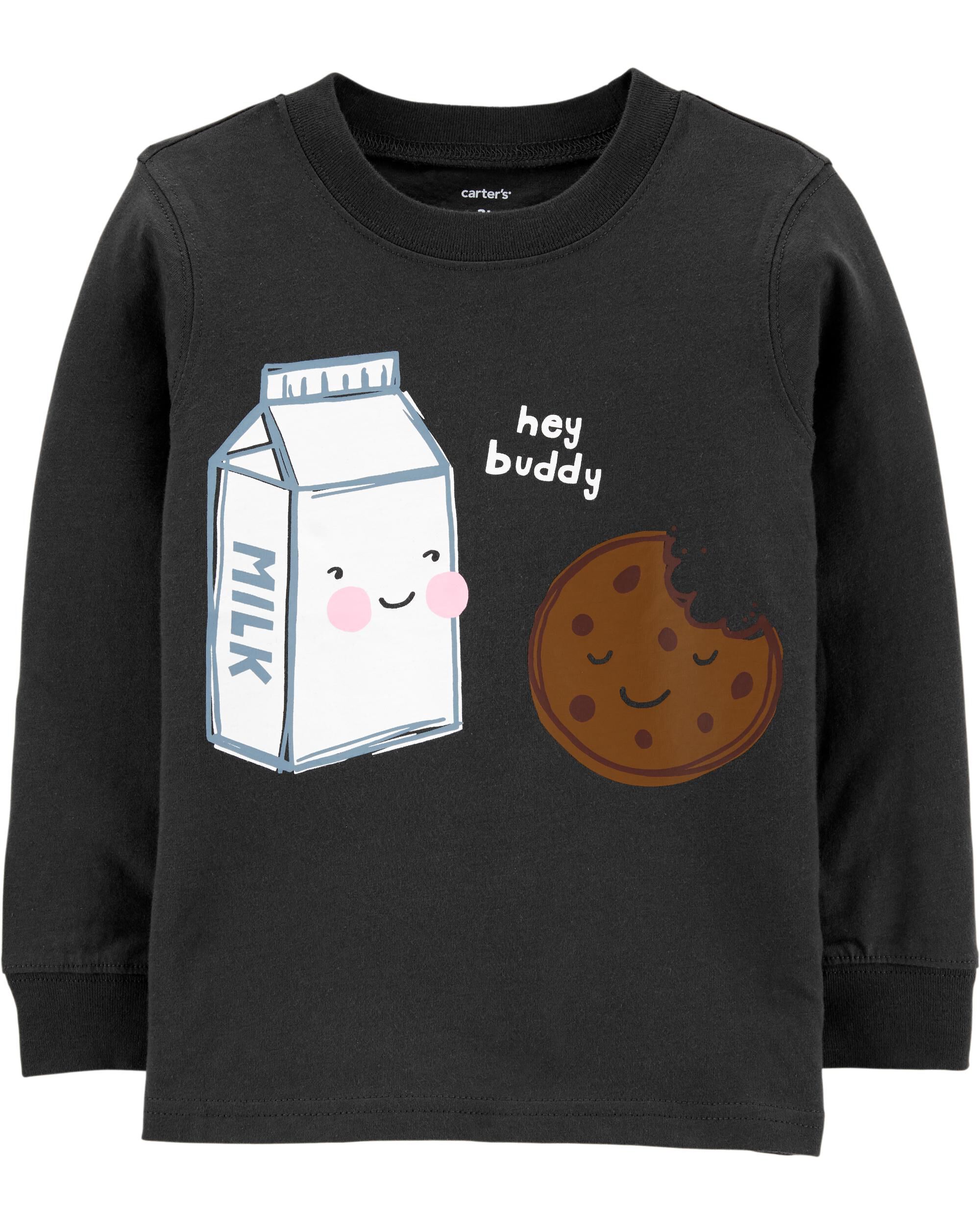 milk and cookies baby clothes