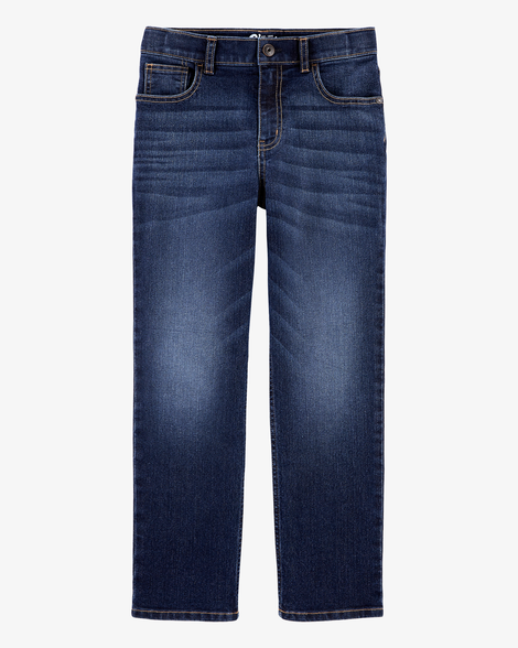 Kid Slim Classic Fit True Blue Wash Jeans