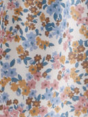 Multi - Baby Smocked Floral Print Dress , Selected