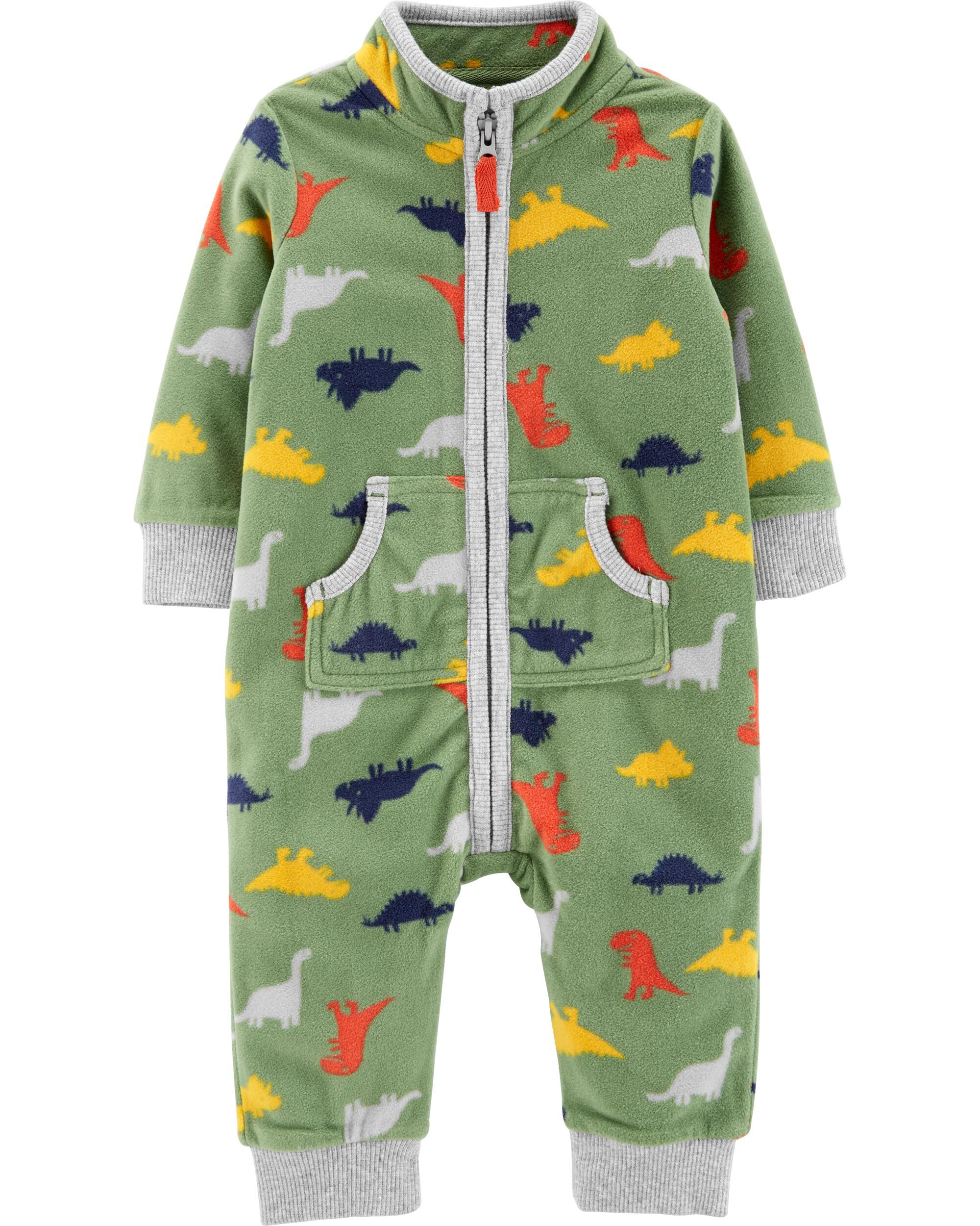 carters fleece jumpsuit