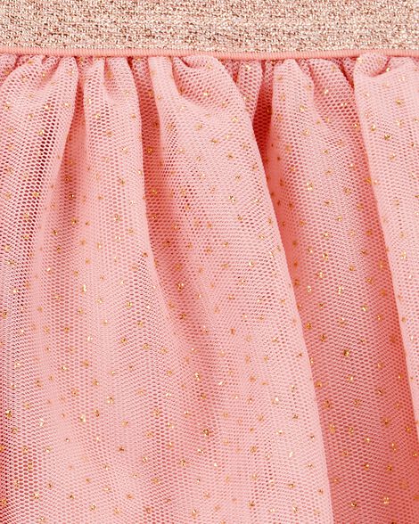  Product image 4 of Toddler 2-Piece Disney Princesses Tee & Tutu Skirt Set - White/Pink