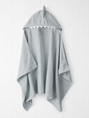 Galaxy Gray - Toddler Organic Terry Cotton Shark Towel, Selected