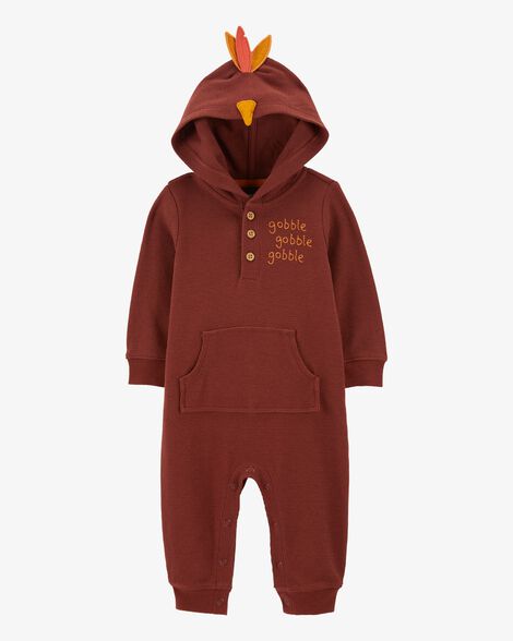 Product image 1 of Baby Turkey Hooded Jumpsuit
