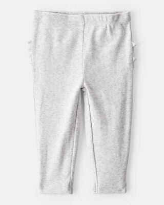Product image 2 of Baby 2-Pack Floral Pull-On Pants - Grey/Blue