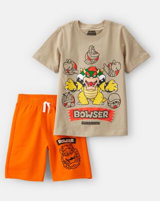 Product image 1 of Kid 2-Piece Bowser Outfit Set