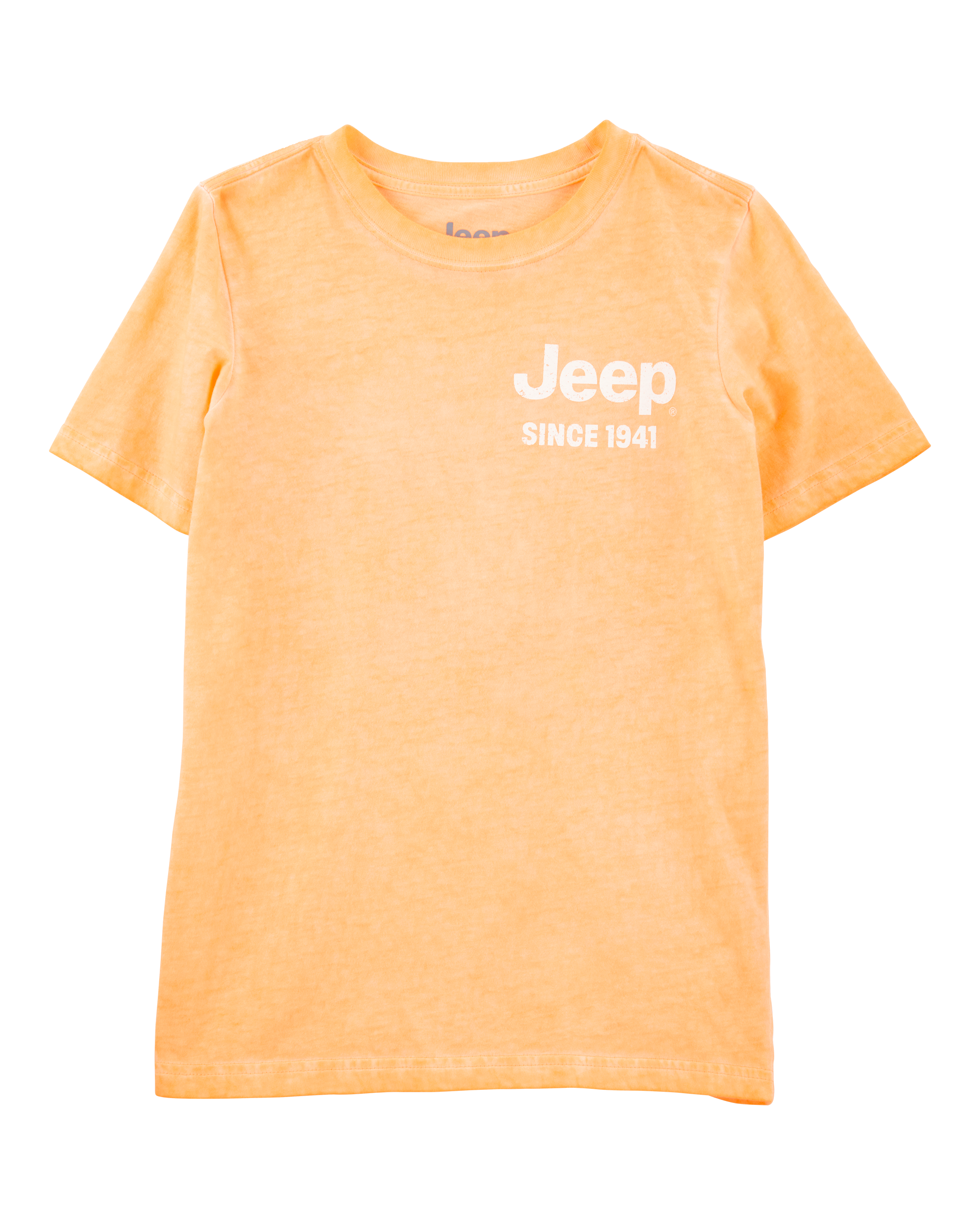Boys Jeep Graphic Tee - Orange