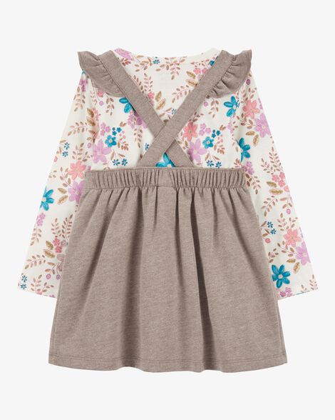  Product image 2 of Toddler 2-Piece Floral Tee & Flutter Dress Set