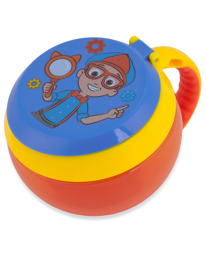 Skip Hop Kids' Blippi Snack Cup - Orange/Blue
