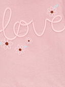 Pink - Baby Love Long-Sleeve Peplum Top - Pink, Selected