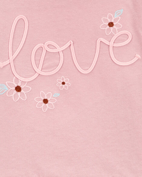  Product image 2 of Baby Love Long-Sleeve Peplum Top - Pink