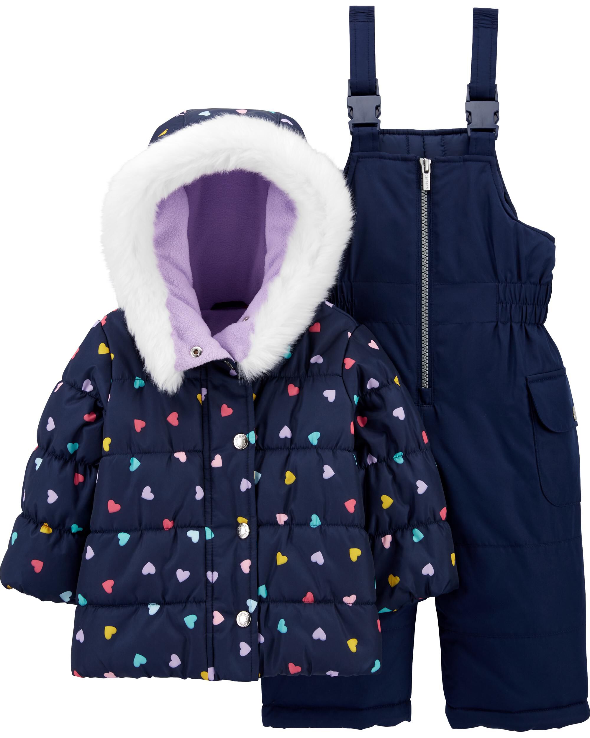 24 month snowsuit girl